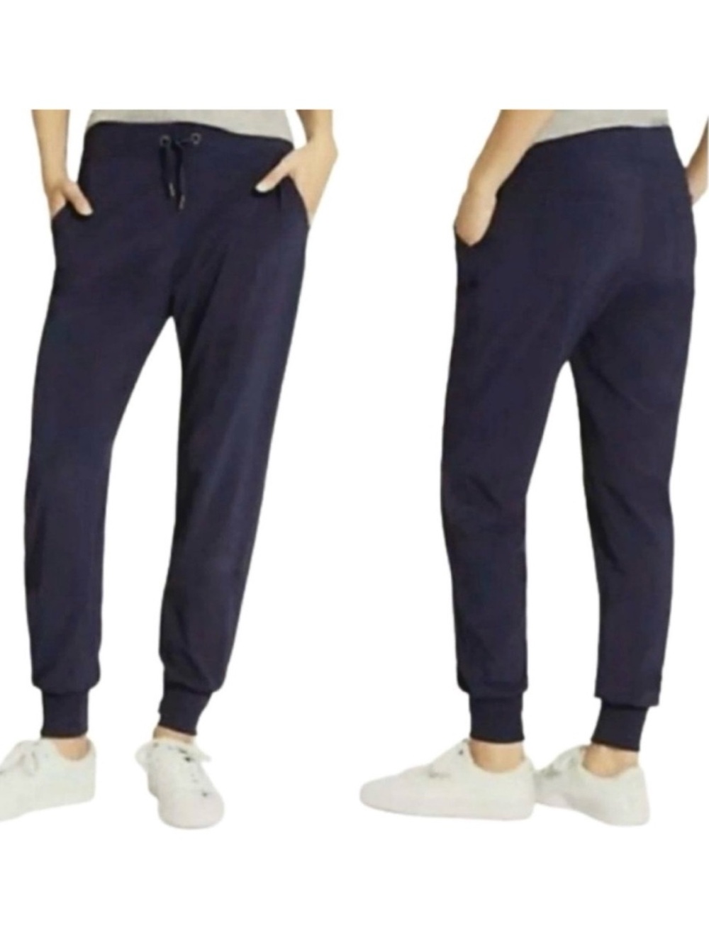 Athleta high rise city joggers black size 6